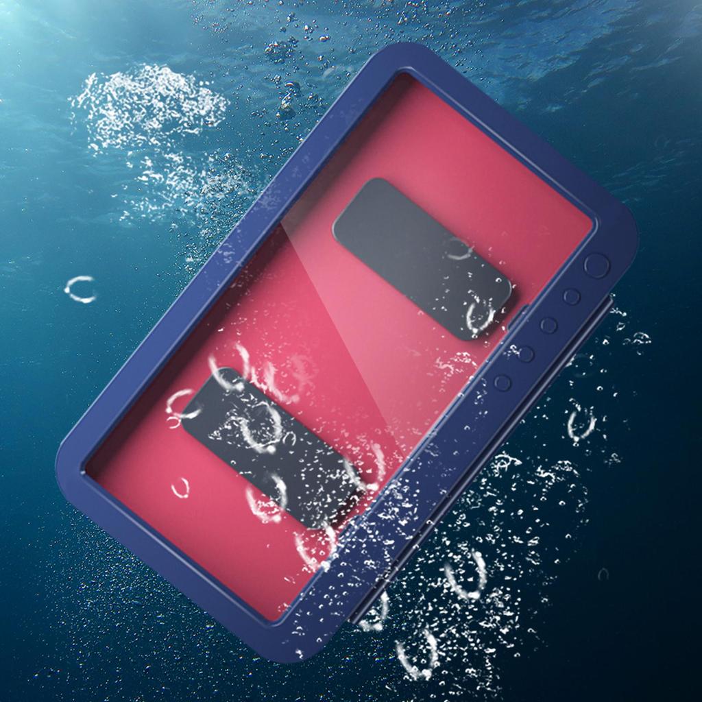 90 Degree Bathroom Phone Waterproof Case Holder Punch Free Shower Phone Holder