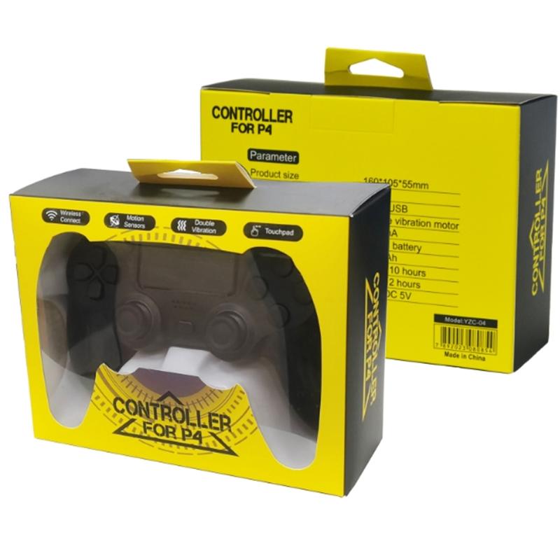 Wireless Controller for PS4 with RGB Lighting,  Remote Game Joystick Compatible with PlayStation 4/PS4 Slim/PS4 Pro/PC