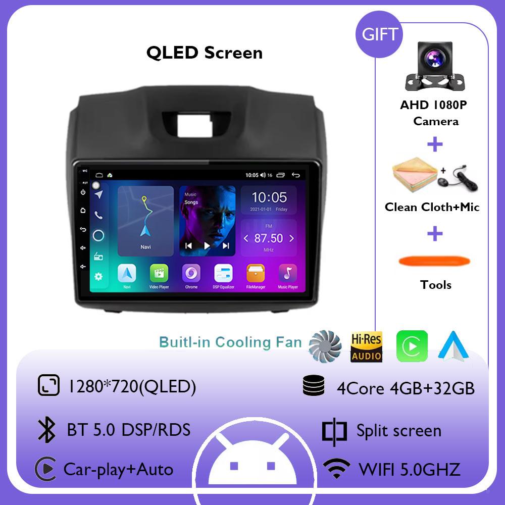 

Android 14 Carplay For Chevrolet TrailBlazer 2 2012 - 2016 For Isuzu D-MAX 2 2012 - 2018 Car Radio Multimedia Video Player WIFI