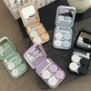 Cosmetic Contact Lens Box Chinese Style  Chinese Style Butterfly National Style Bamboo Rhyme Contact Lens Companion Box Care Box Storage Box Two Pairs