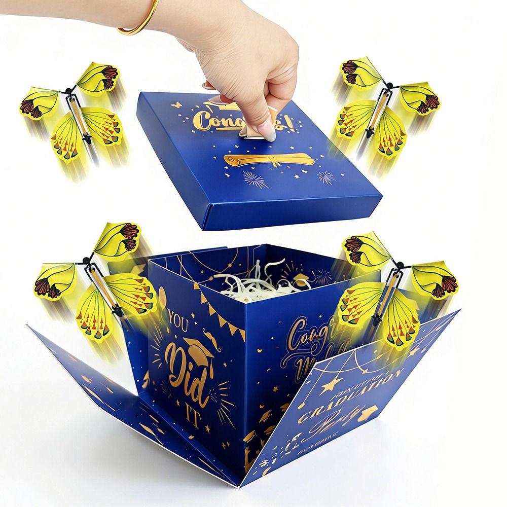 DIY Surprise Flying Butterfly Box Jumping Surprise Gift Box  Gift