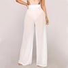 Sexy Solid Color Mesh Wide Leg Pants Sexy Pure Color Mesh Wide Leg Pants