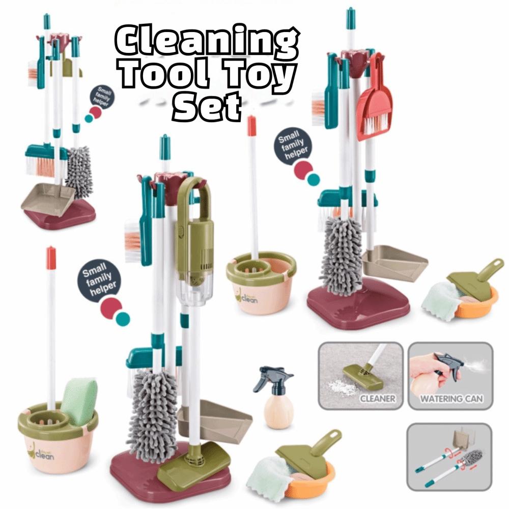 Pretend Play Simulation Cleaning Toys Interactive Housekeeping Tool Mini Tool Set  Play House