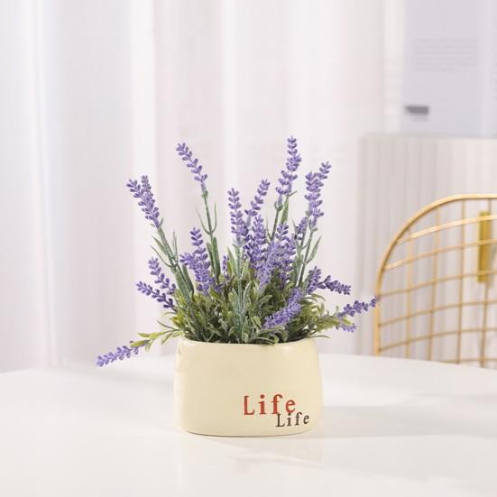 Simulation Bonsai Realistic Non-Withered Aesthetics Decorative Ins Rustic Sunflower Simulation Pot Table