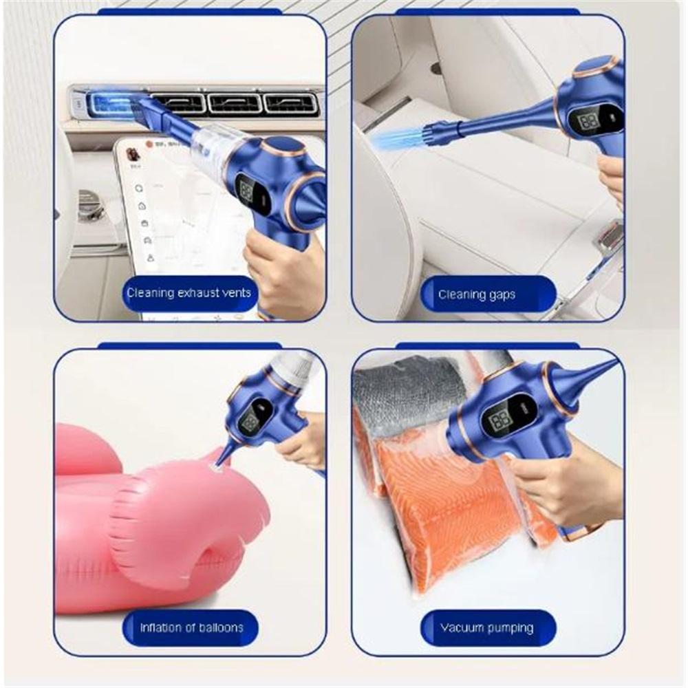 Aspirator fără fir pentru automobile Aspirator robot portabil 4 în 1 portabil pentru mașină Electrocasnice Colector de praf