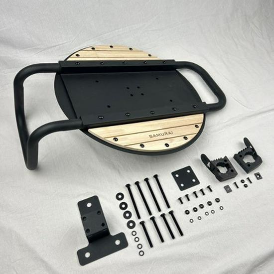 Adjustable Solid Wood Rear Spare Tire Cover for 18-25 Suzuki Jimny 3/5 Door Models