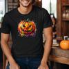 Pumpkin T Shirt Colorful Halloween Autumn Cute Fall For Spooky Season