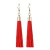 Lovbeafas Fringe Tassel Earrings For Women Gold Color Vintage Long Drop Dangle Earrings Fashion Wedding Jewelry Party Gift