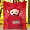 Teletubbies Theme Printed Blanket - Perfect for Couch, Bed, Travel & Outdoor Use | Machine Washable, Cozy & Durable.