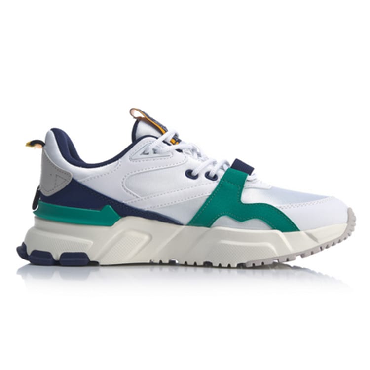 Li Ning Journey Mesh Slijtvast Ademend Slijtvast Ademend Lage top Sport Casual Schoenen Heren AGCQ005-1