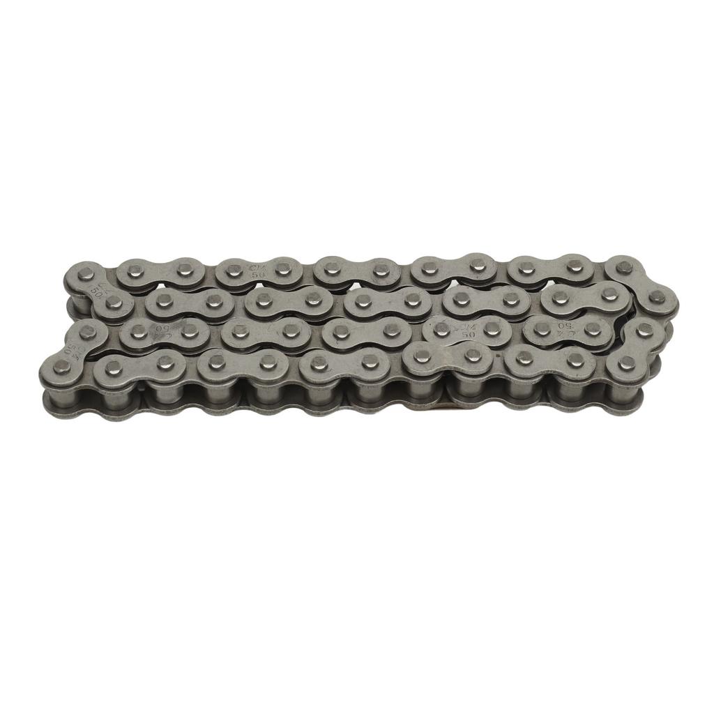 Drive Chain High Strength Low Noise Wear Resistant 48 Links Chain Replacement for Sunl 150cc 250cc Go Kart