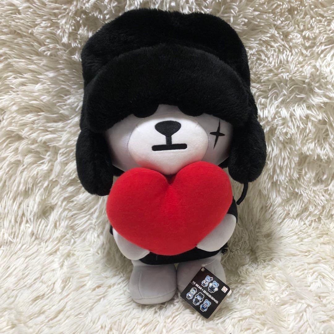 [USED] KRUNK x BIGBANG Heart Hug Big Plush Toy G-DRAGON