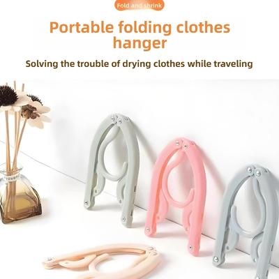 Multi-functional Magic Travel Folding Clothes Drying Rack, Portable and Extendable Household Folding Clothes Drying Rack