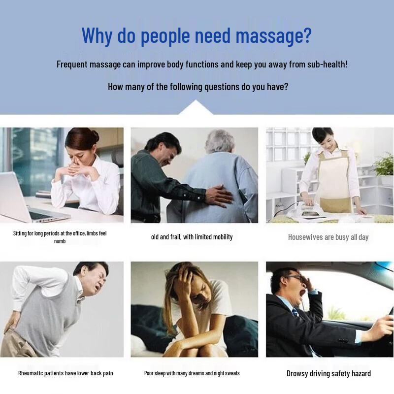 AUX Multifunction Massage Cushion CN plug (adapter included)