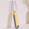 Dog Comb Double-sided Dogs Brush Self-cleaning Cat Brush Pet Hair Remover Stainless Steel Combs for Dog Grooming Massage Brushes