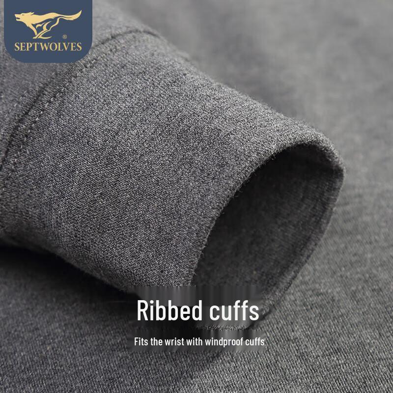 SEPTWOLVES Men's Round Neck Thermal Underwear Set