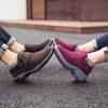 Fashion Winter Boots Women Warm Plush Ankle Boots Non-slip Platform Woman Sneakers Hook & Loop Casual Cotton Shoes for Women Botte Femme