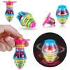 1Pcs Spinning Top Flash Luminous Spinning Tops Toy Colorful Top Ejection Toy Flashing Led Gyroscope Children Classic Toys