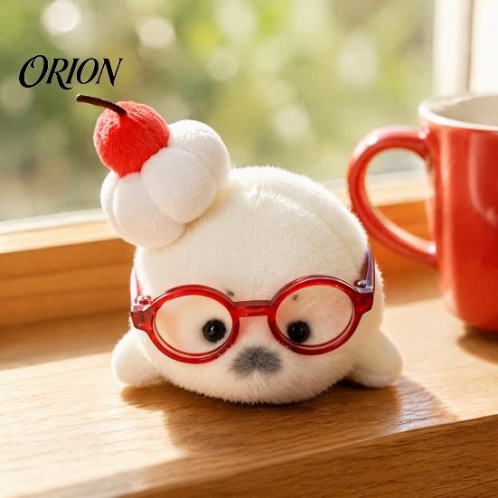 Holiday Stocking Stuffer Cute Baby Seal Plush Keychain, Soft Fluffy White Mini Bag Small Animal Charm, Stuffed Ocean Key Ring Accessory for