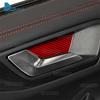 Real Soft Carbon Fiber Sticker For Ford Focus MK4/Focus ST      2024 2025 LHD Car Door Inner Bowl Frame