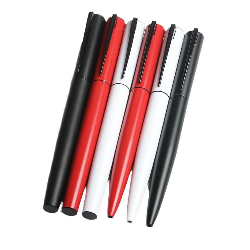 Three-Color Business Gift Gift Box Set, Signature Pen, Black High-End Gift Box, Gift Ballpoint Pen, Pen Box, Orb Pen.