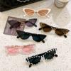 New Cat Eye Sunglasses Woman Trendy Colorful Fashion Eyewear Luxury Brand Designer Popular Sun Glasses UV400 Shades for Ladies