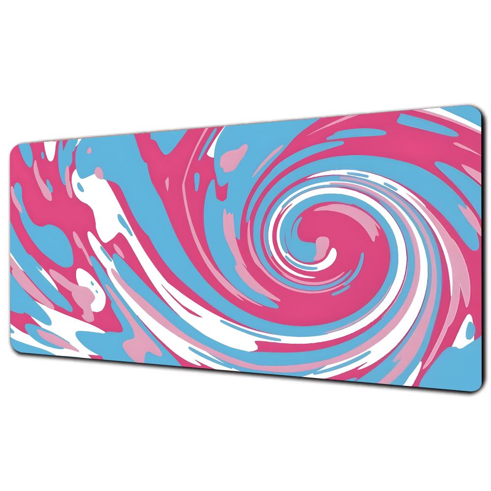 Vortex Pattern  Mouse Pad   Pc Gamer Computer Accessories Mousepad Gaming Laptop Keyboard Carpet Large Desk Mat Rug