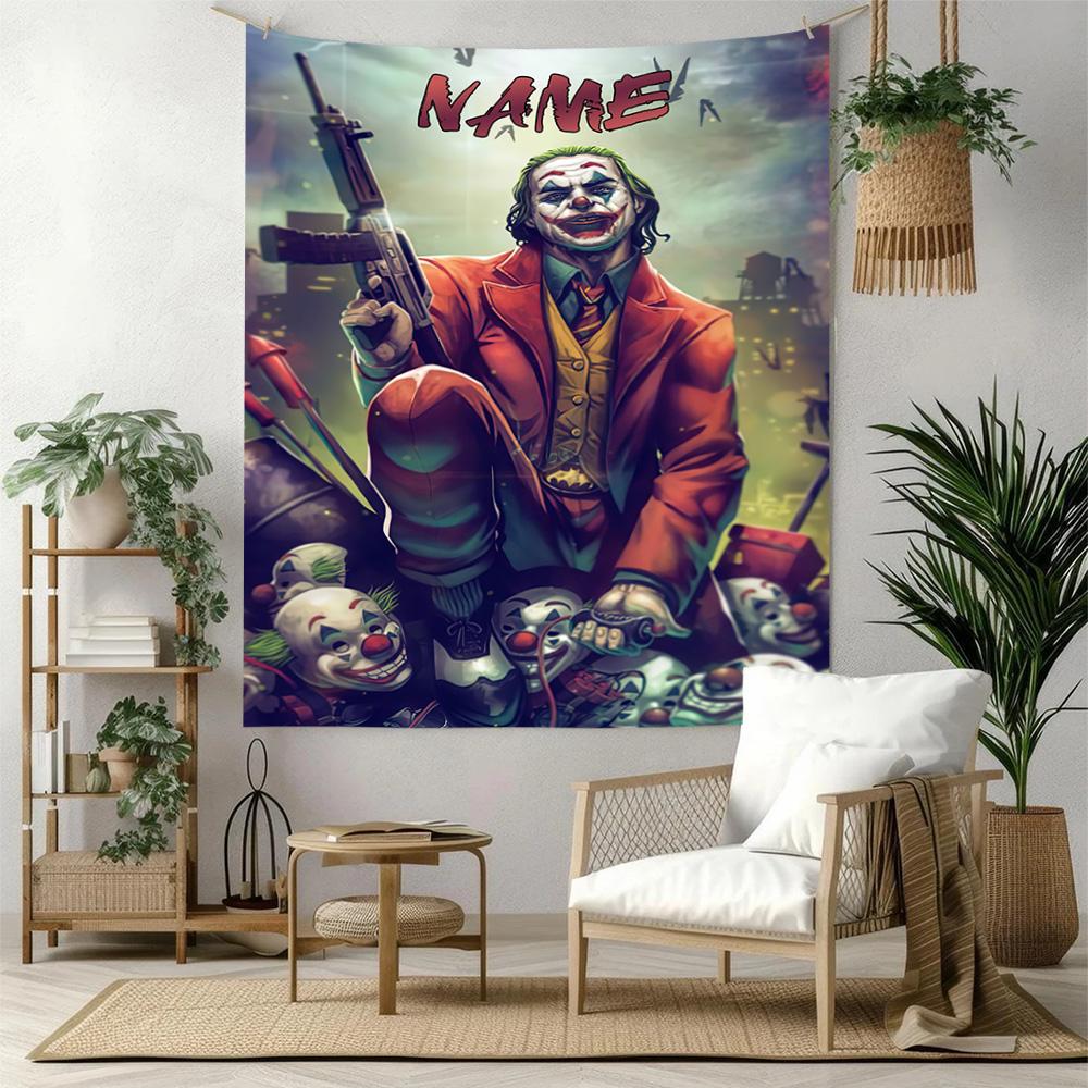 Like Warner Bros Movies Custom Your Name Wall Decor Tapestry Art For Pet Memorial Birthdaywedding Party Backdrop Family Gift