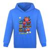 Hot Sale Kids Sweatshirts Red Ball 4 Print Cartoon Children Hoodies Fashion Baby Pullover Casual Outwear Tops Girls Boys Clothes