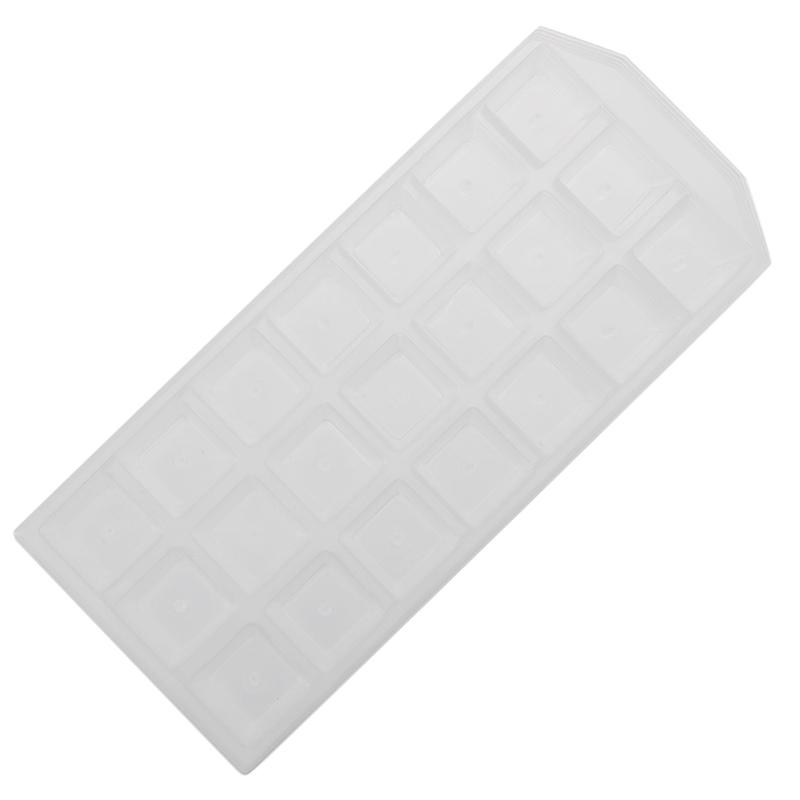 Stampo per Cubetti di Ghiaccio Pudding Maker a 21 Scomparti Vassoio per Ghiaccio da Frigorifero Strumento Plastica Bar