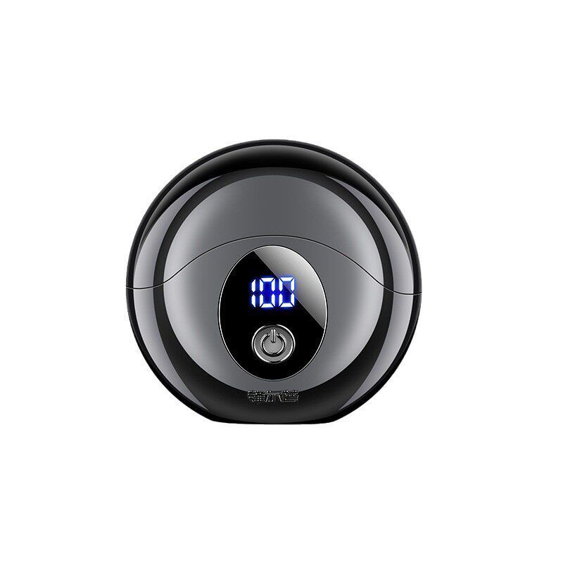 Small Electric Shaver, Birthday Gift for Boys, Round Rechargeable Razor