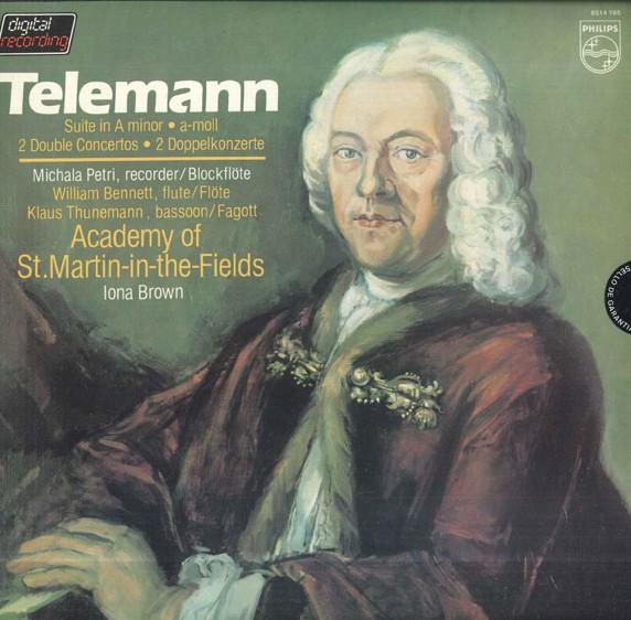 

LP Record IONA BROWN ACADEMY OF ST MARTININ Telemann Concerto In F Concerto I 6514165 PHILIPS 1982 Venezuela Classical Used