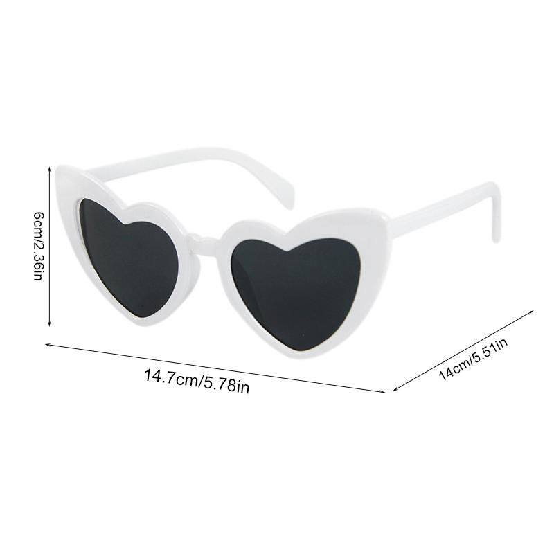 Bachelorette Party Sunglasses Wedding Bridal Shower Decor Hen Party Supplies Bride To Be Bridesmaid Gift Heart Shaped Glasses