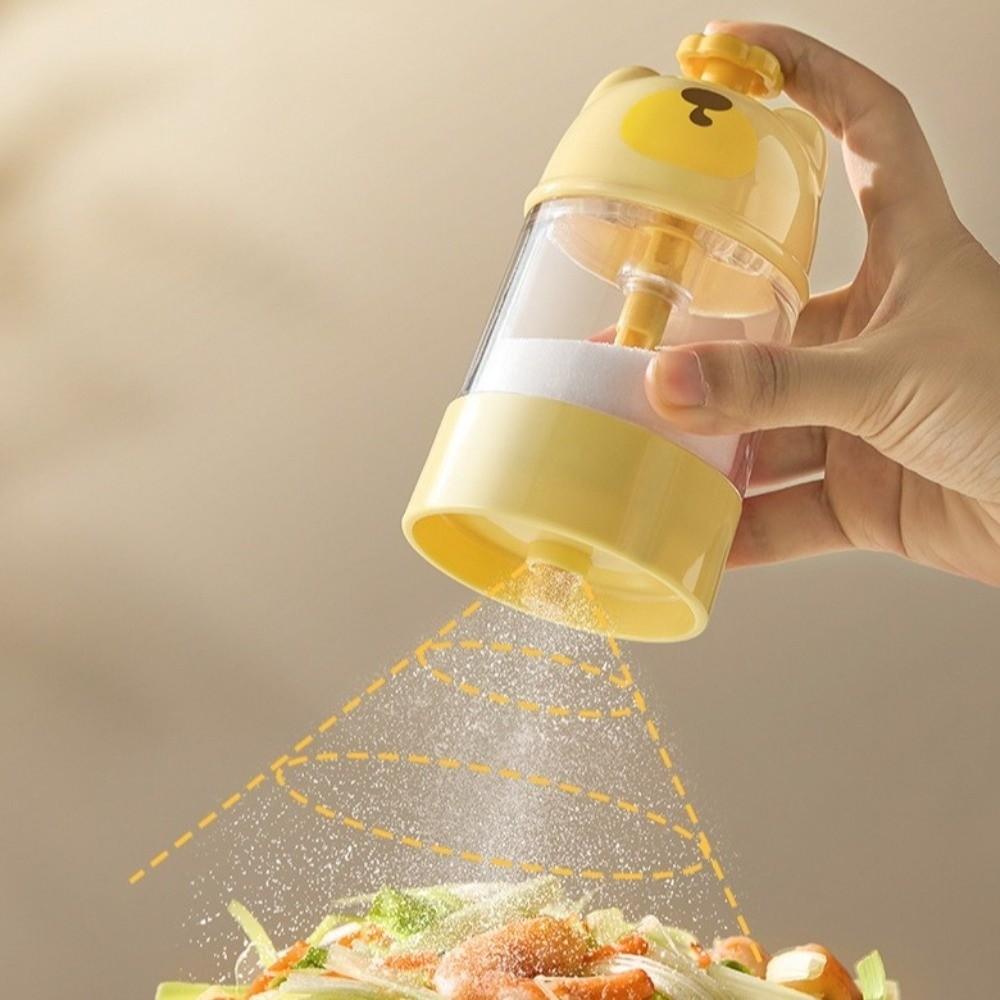 Leak-proof Sealed Seasoning Jar Quantitative Seasoning Box Salt Bottle Seasoning Container  Cooking