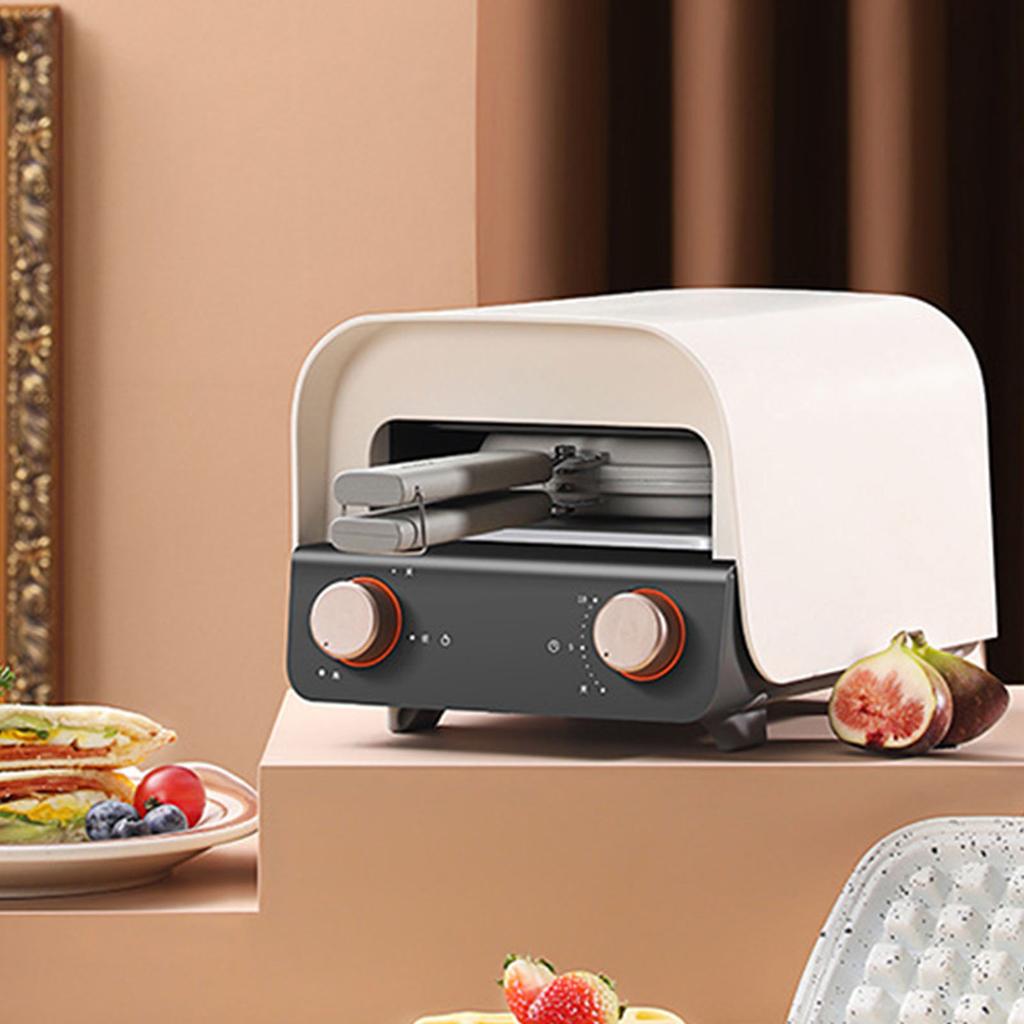 Domácí snídaňový stroj Elektrický sendvičový chléb Vaflový dortovač Multifunkční pekárna
