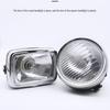 Yibai Ke Motorcycle Headlight: Round & Square Bulbs for Jialing JH70/4
