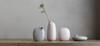 KINTO SACCO Vase, Porcelain, 3, Pink, 25992