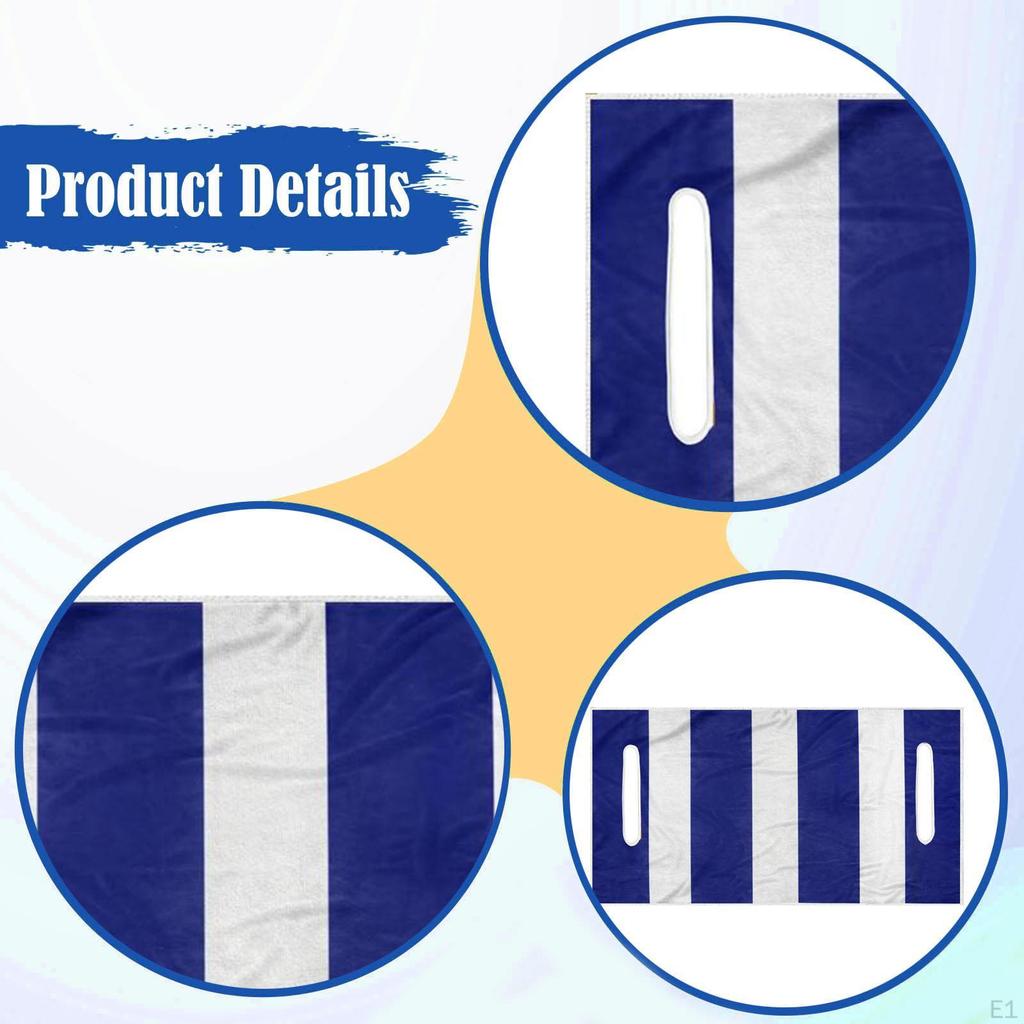 Golf Cart Seat Cover Towel Blanket Keeps Seats and White Stripes Protection for Sightseeing Car