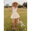 Avlo Goddess Elsahosk French style Sweet and Spicy Temperament Ballet Style Hanging Neck Suspender Skirt Short A Word Dress