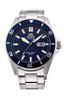 Orient Mako Automatik Handaufzug Mechanisch Sport Stahl Silikon Armbanduhr Standard Armband Kano/Big Herren - Unterwasser, Blau, Armband, Blau, Titel,