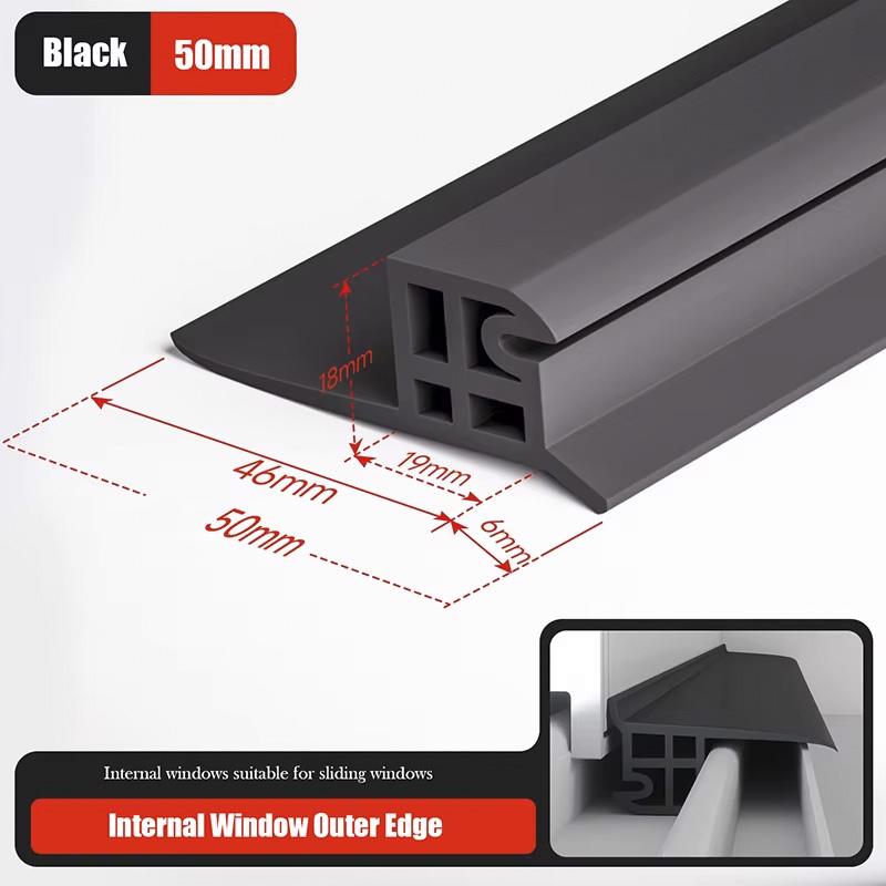 Window waterproof baffle rainproof backflow sealing strip balcony sill water guide bar house leakage maintenance adhesive strip