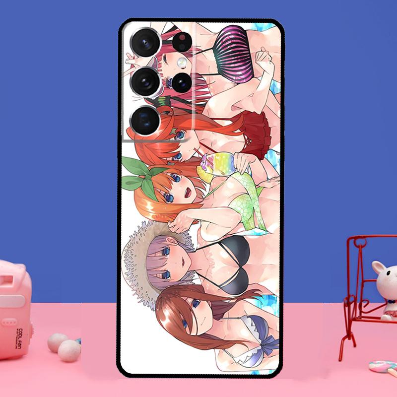 

Чехол Go Toubun No Hanayome Quintessential Quintuplets для Samsung Galaxy S22 S21 Note20 Ultra Note10 S8 S9 S10 Plus S20 FE Galaxy S10 5G