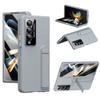 For Samsung Galaxy Z Fold4 5G Case Foldable Kickstand Skin-Touch PC Phone Cover Built In Screen Protector