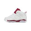 (TD) Air 6 Retro 'Maroon' Baby 384667-116