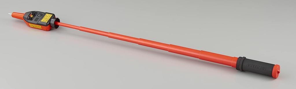 Official: Hasegawa Denki Kogyo AC/DC High and Low Voltage Electroscope, Telescopic Type HSN-6A1, AC100-700V, DC50-7000V