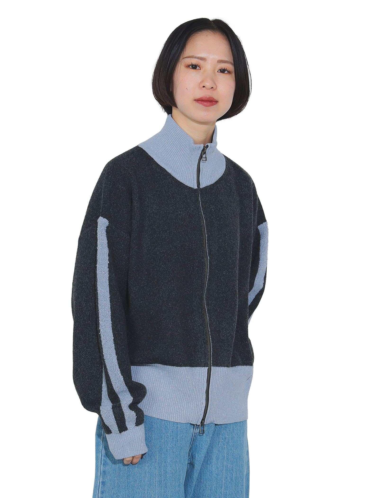 

Вязаный свитер JK CHARCOAL GRAY ONE SIZE [Beams Heart] L/S o/Colored Women s