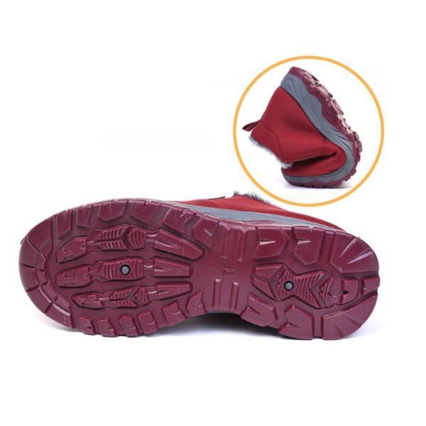 Snow Boots Men Shoes For Men Warm Fur Winter Mens Shoes Unisex Ankle Boots Waterproof Shoe Male Footwear Work Shoes