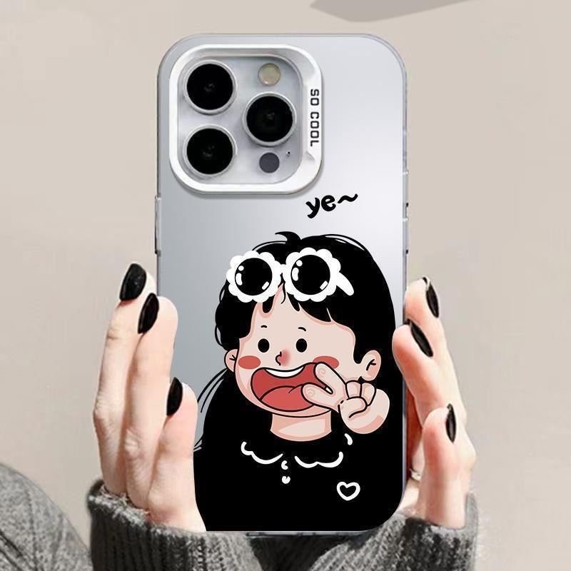 Bier Couple Applies Apple 16promax Mobile Phone Case iPhone14 Simple Wind 13 Personality 15 Creative Xr Hard