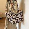 Leopard Tote Bag Large Capacity Bag Women's Shoulder Shopper Bag