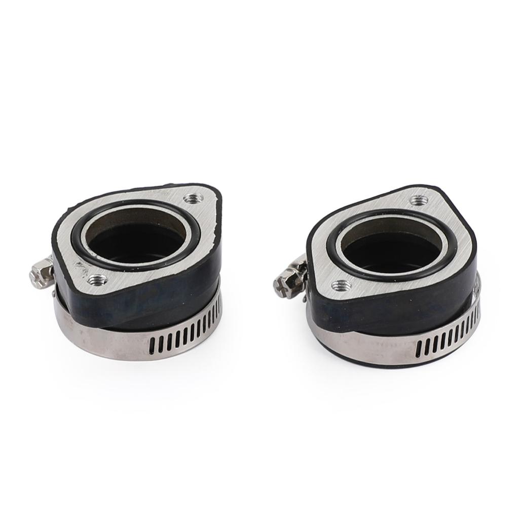 2X Adaptor de admisie a carburatorului Flanșă galerie cu clemă pentru VM24 PE26 PE28 PWK 28Mm